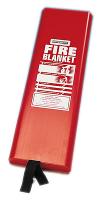 1.8m x 1.8m Fire Blanket in Case